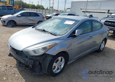 2015 Hyundai Elantra Se z USA, uszkodzony, nr VIN 5NPDH4AEXFH600175